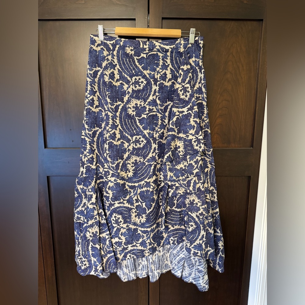 Ulla Johnson Sabina Skirt in Ocean